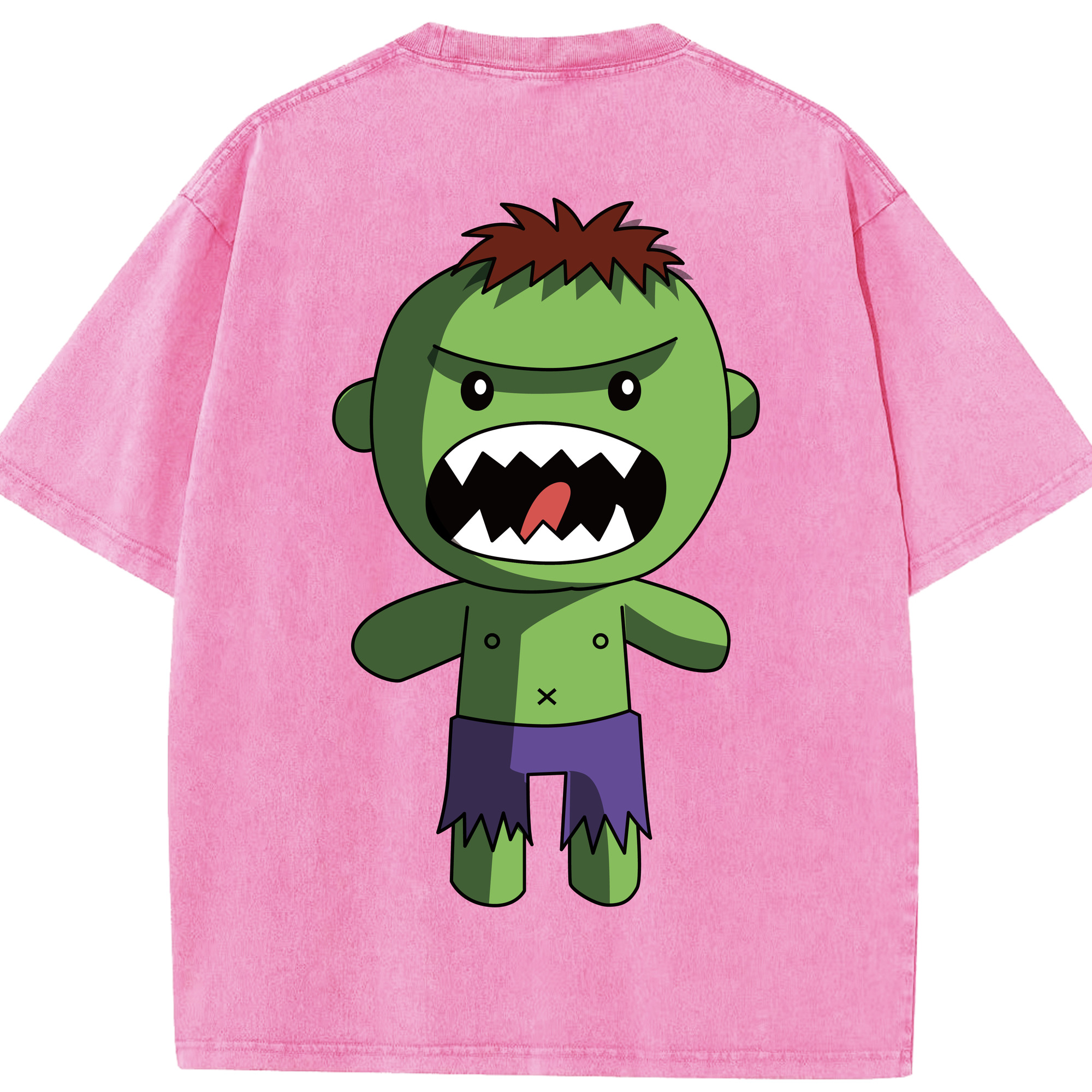 （画像用） アベンジャーズ The Avengers 綿100% ヴィンテージ風 半袖Tシャツ（背面プリント）